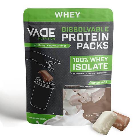 100% WHEY ISOLATE PROTEIN COMBO PACK