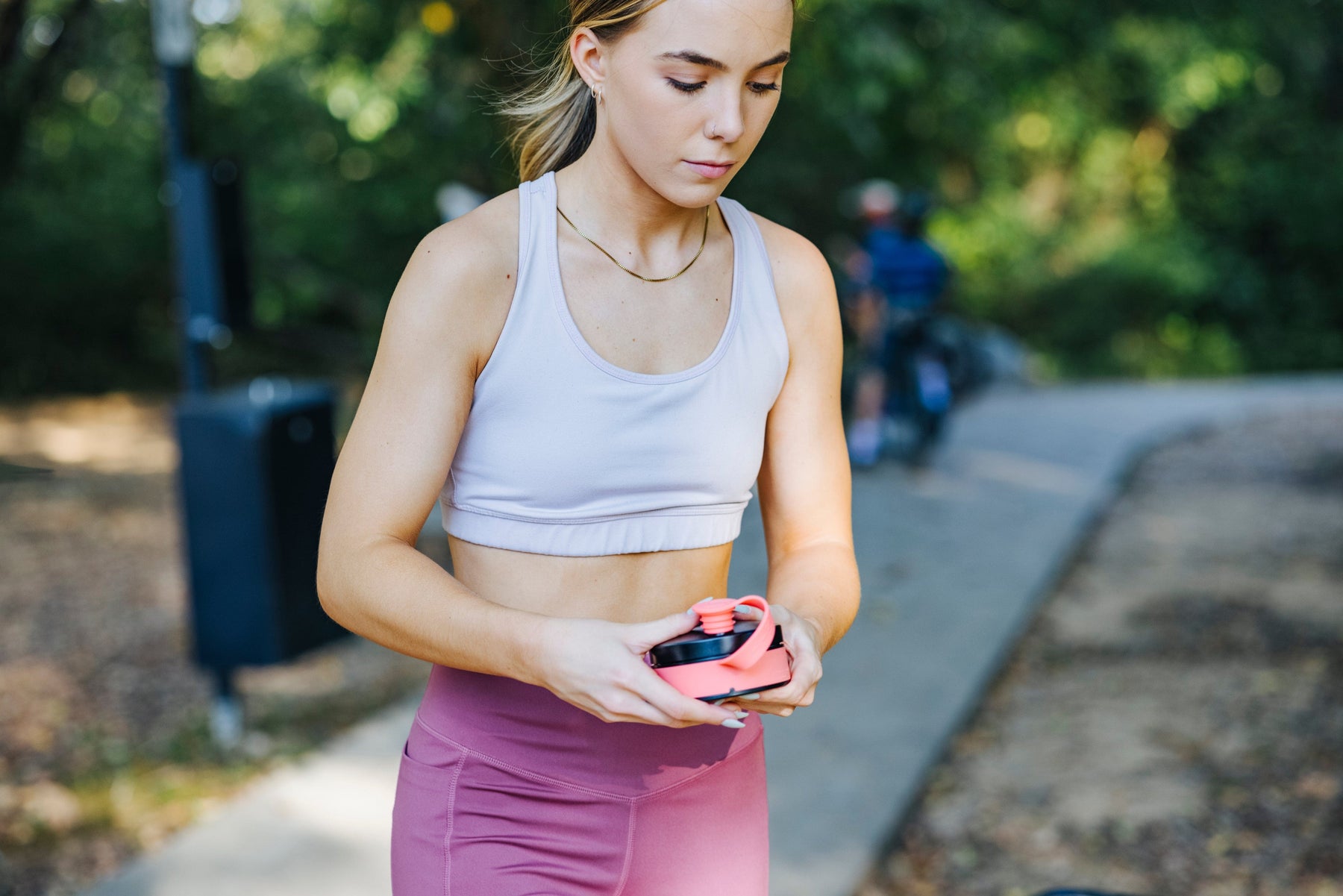 The Kilo - Collapsible Shaker Bottle Blue