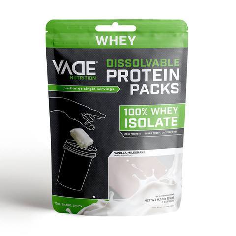 Vade Nutrition and its unique dissolvable protein scoop